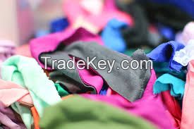 All type of garments cutting waste fabric clips woven,non woven,knit,denim &amp; all type of sizing waste yarn