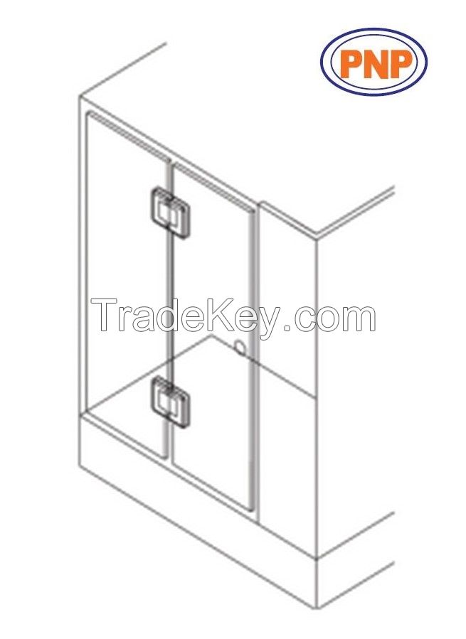 PNP73B-4 Glass To Glass 90 Degree Shower Hinges