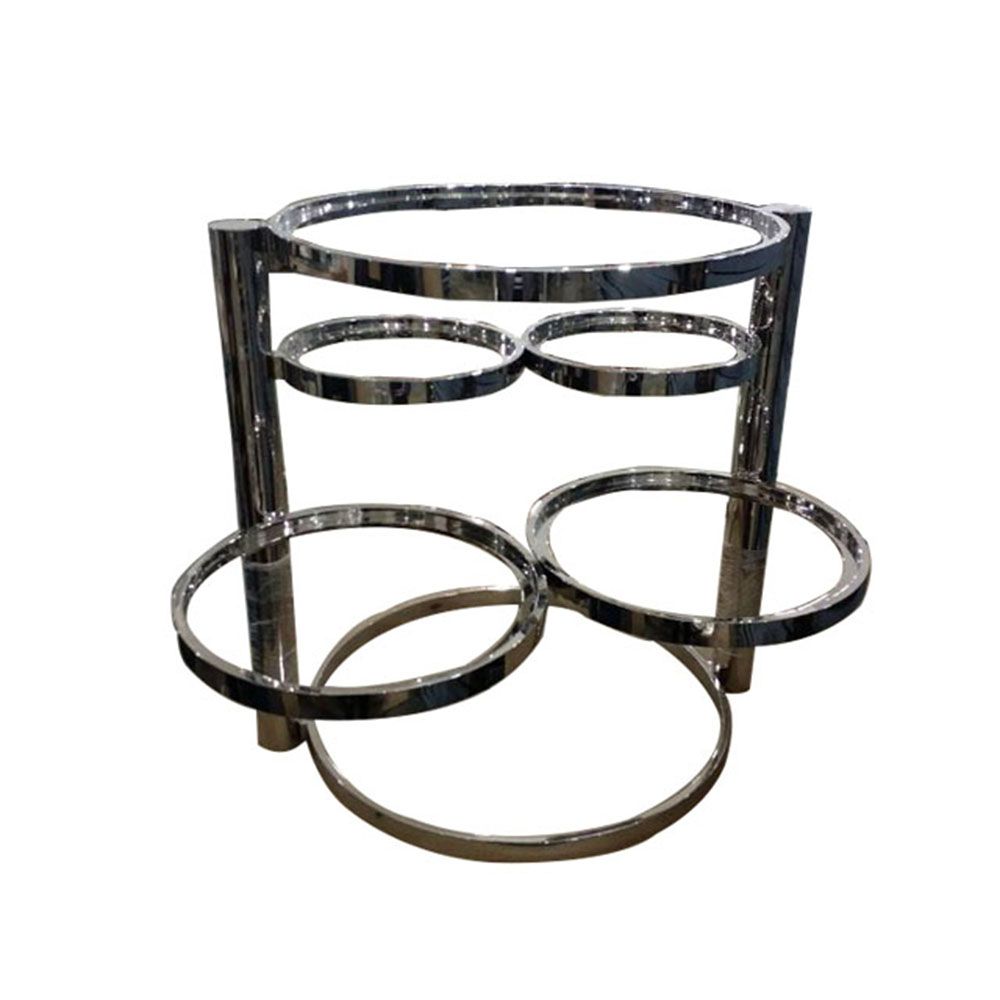 Metal coffee table bar