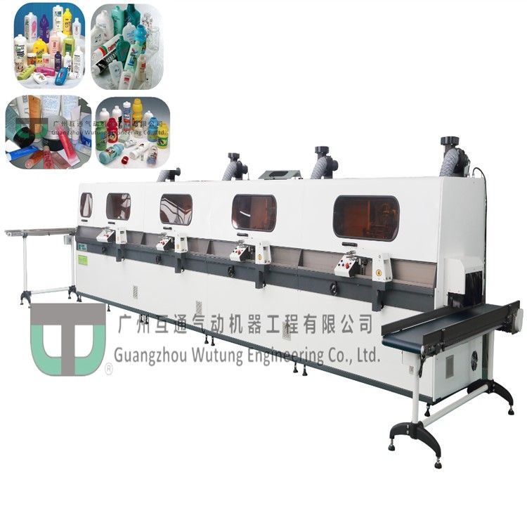 WUTUNG SK AUTOMATIC UV CURING and SCREEN PRINTING SYSTEM - SCREEN TRAIN SERIES CA-102, 1028