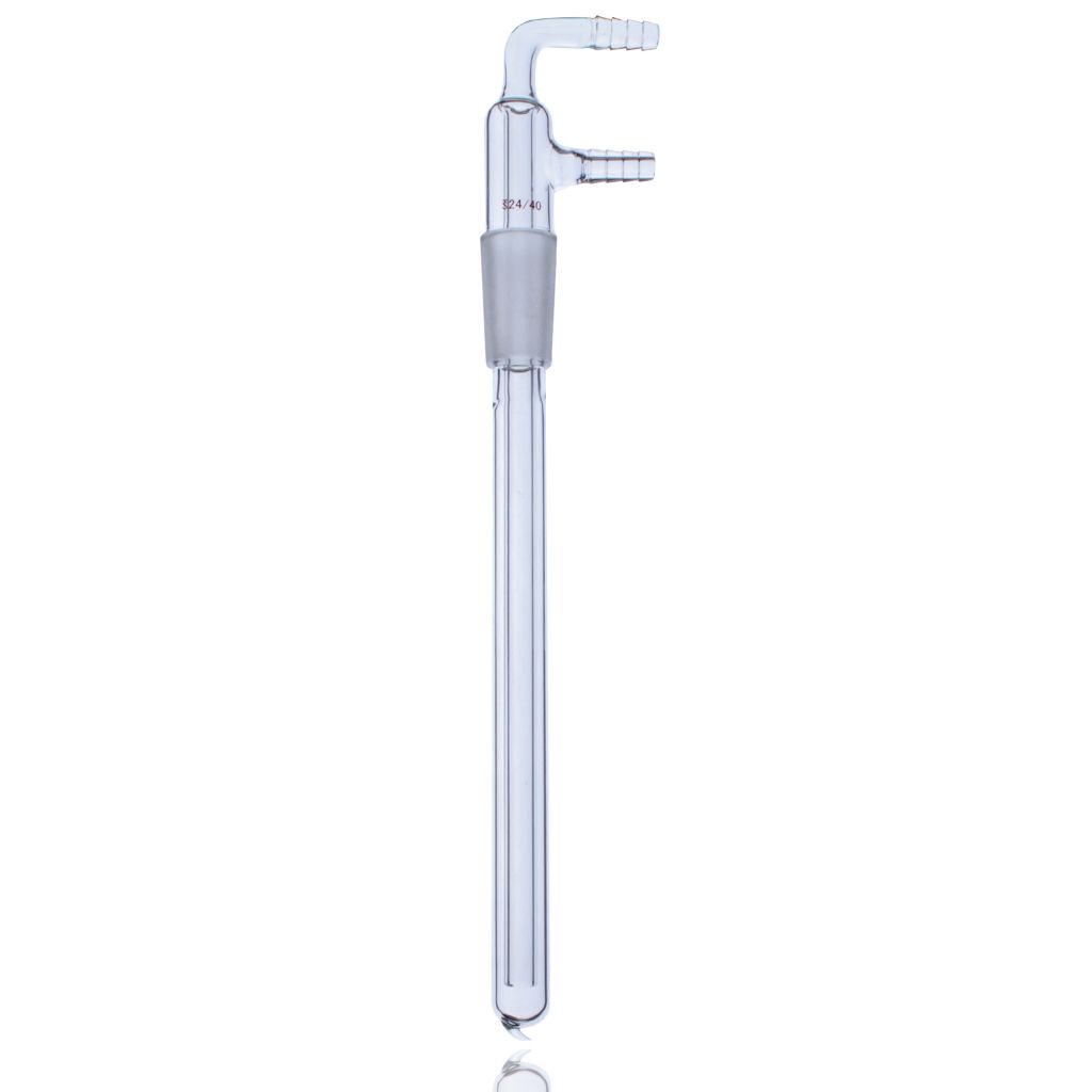 Laboy Glass Condenser Liebig Graham Coiled Reflux Distillation Condenser with Standard Joints