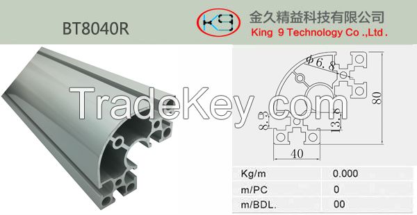 Corner aluminum profile&amp;amp;amp;amp;amp;amp;amp;amp;amp;amp;amp;amp;#40;BT8040R&amp;amp;amp;amp;amp;amp;amp;amp;amp;amp;amp;amp;#41;