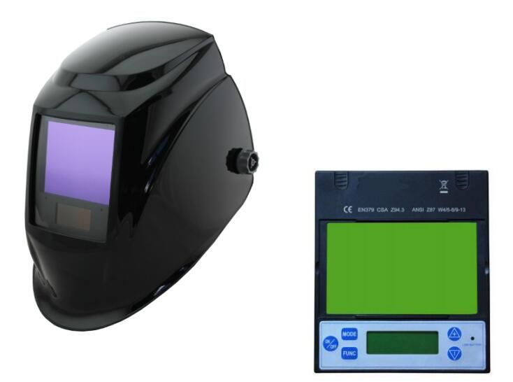 BIG VIEW AREA WITH DIGITAL AUTO-DARKEN WELDING HELMET