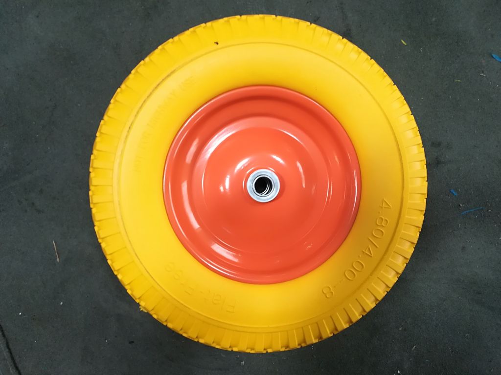 wheelbarrow PU wheel 4.00-8