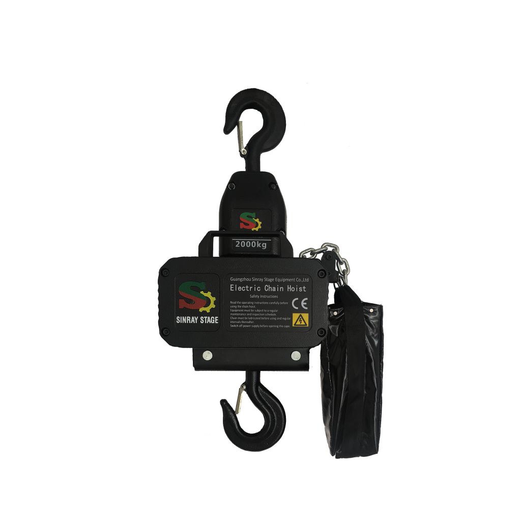 2T aluminum electric hoist 