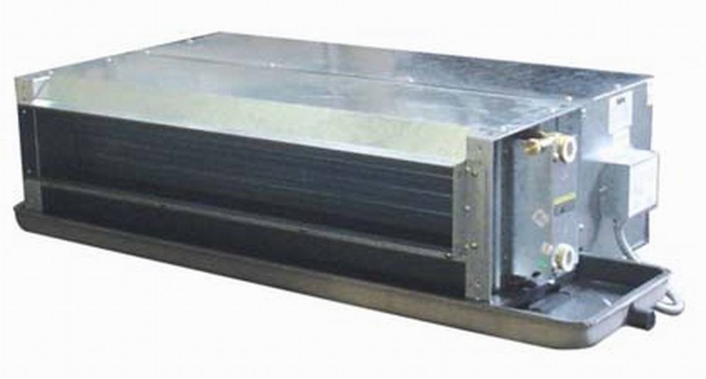 concealed chilled water fan coil unit