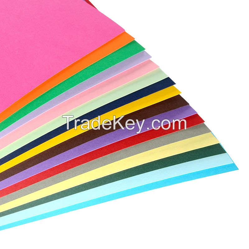 250g 300g Colored White Laser Copy Paper A3 A4 Glossy Business Card Paper Menu Design Paper