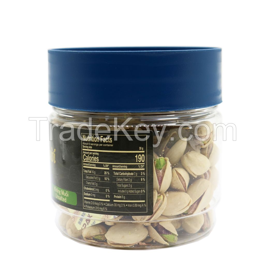 OEM ODM 100% natural from South Africa Unsalted Pistachios USA 170g Green Nut Premium Good for healthy