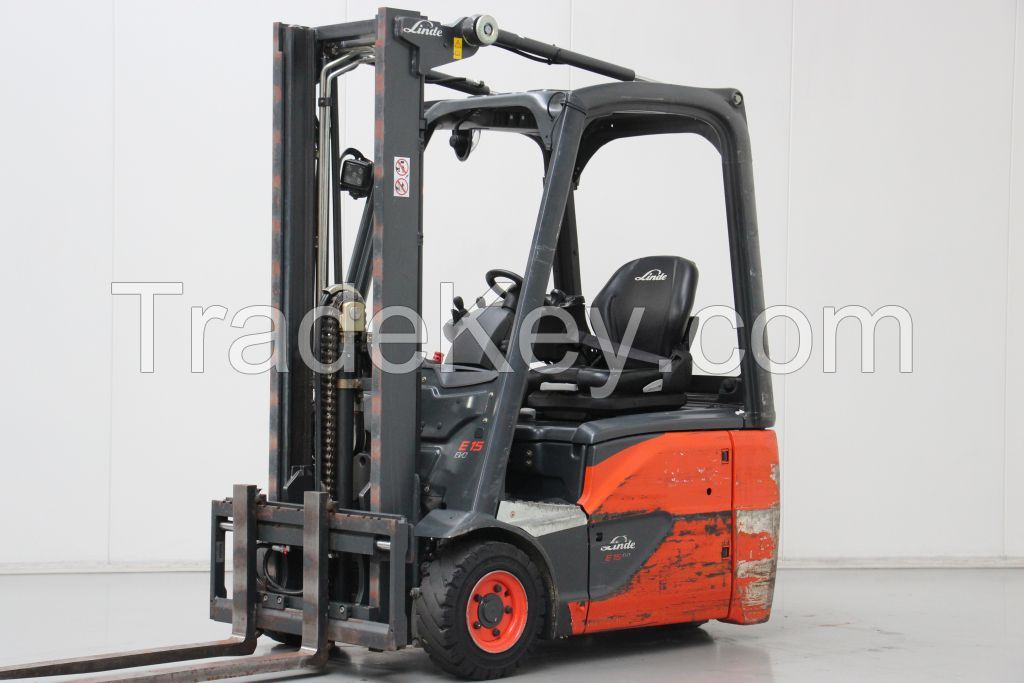 Linde electric 3-wheel forklift 