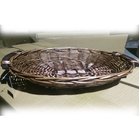 cheap wicker plate tray