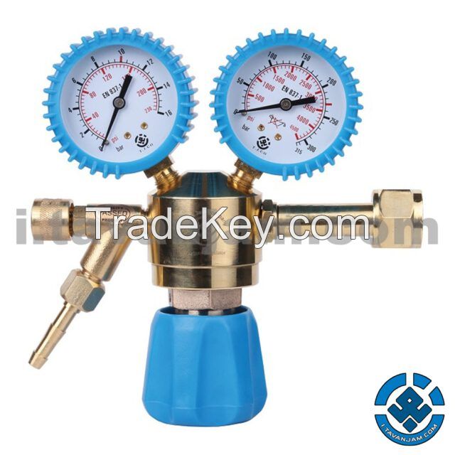 Oxygen pressure regulator Double Gauge (TJI0208)