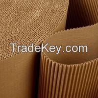 Paper for corrugating