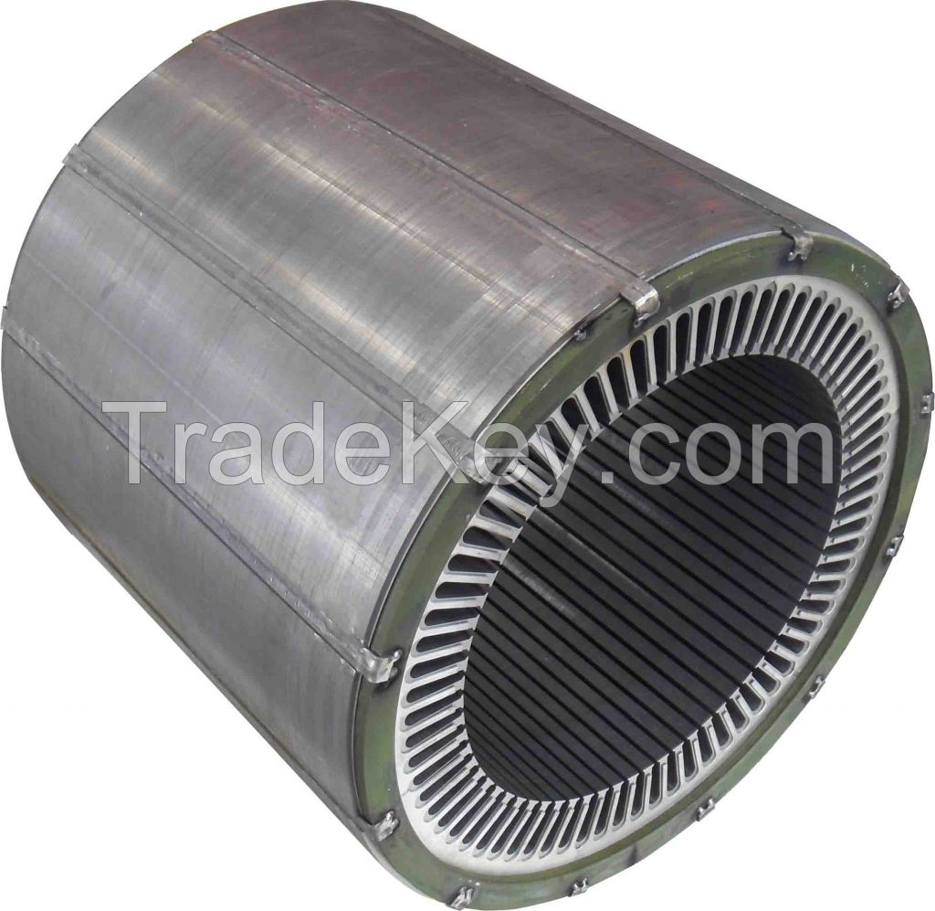 Motor generator parts stator rotor core stamping stacks