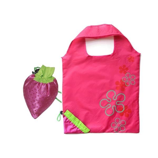 Strawberry Folding Shopping Bag