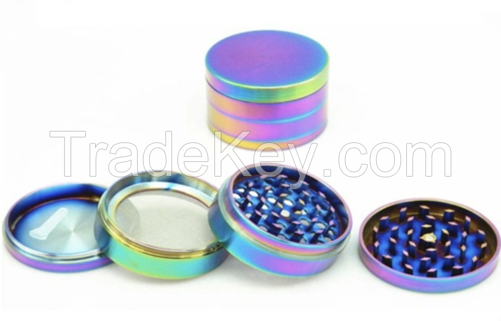 Engraving Logo for Free, 40mm 50mm 4 Layers Wholesale Herb Grinder, Herb Grinder