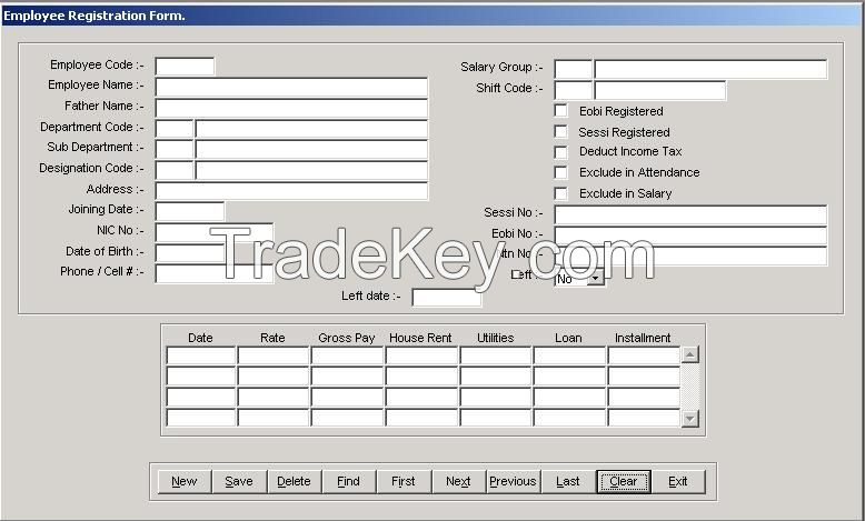 Time Management System Integrated Payroll System / TMS