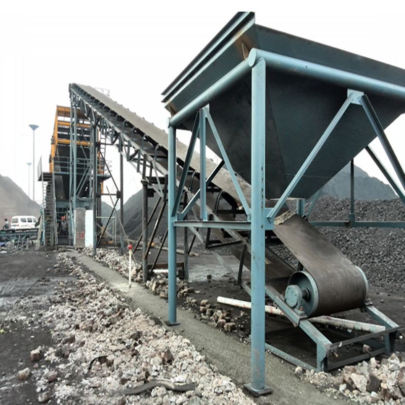 High quality belt conveyor system for coal mine industrial use