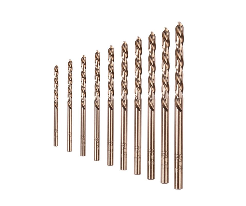 M35 Twist Drill Bits HSS Drill Bit Cuts For Metal