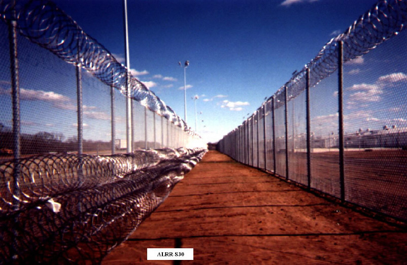 Crossed Razor Wire