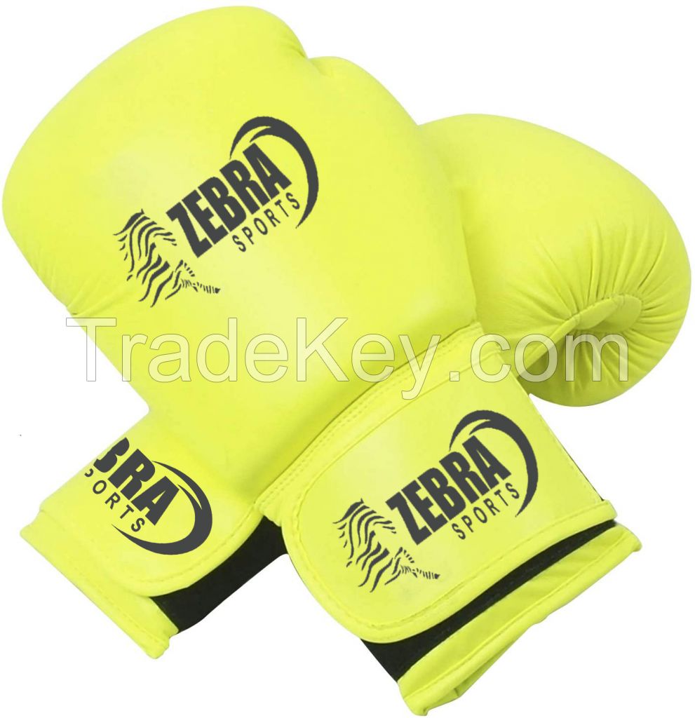 Genuine Leather Boxing Gloves Private Label Custom Sparring Gloves High Quality