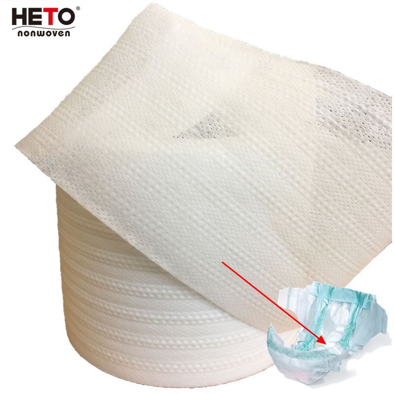 diaper material embossed pp nonwoven fabric for hygiene industry