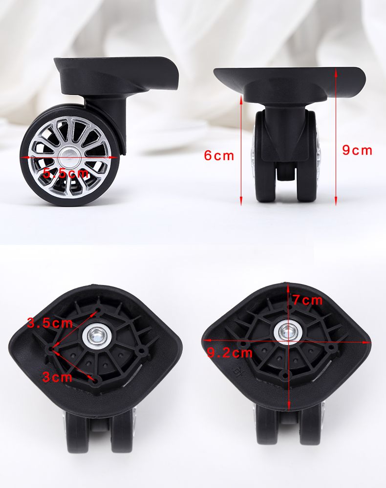 luggage wheel 55mm universal wheel for travelling bags