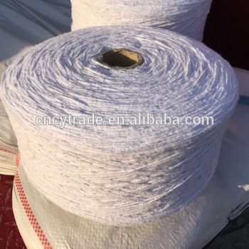 Friction spun mop yarn cotton/ polyester mop yarn