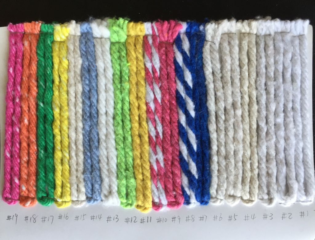 Friction spun mop yarn cotton/ polyester mop yarn