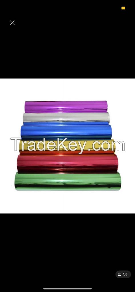 Color lacquared MPET FILM