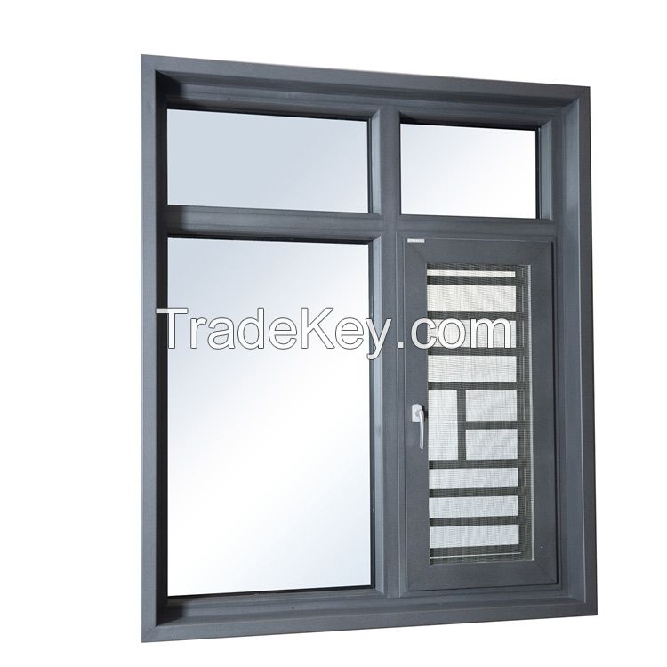 Aluminium double glazed casement window