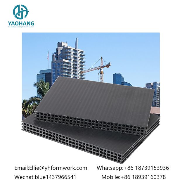 Yaohang PP Hollow Plastic Formwork for House Building