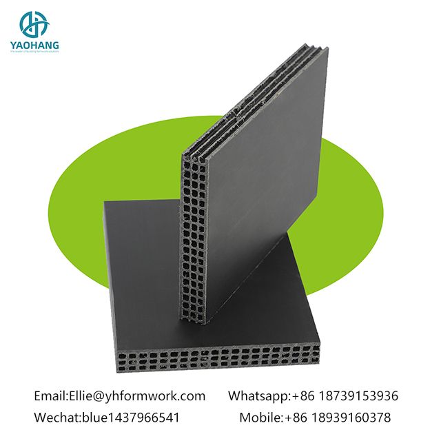 Construction PP Hollow Plastic Formwork