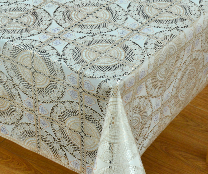 Modern style lace tablecloth for wedding