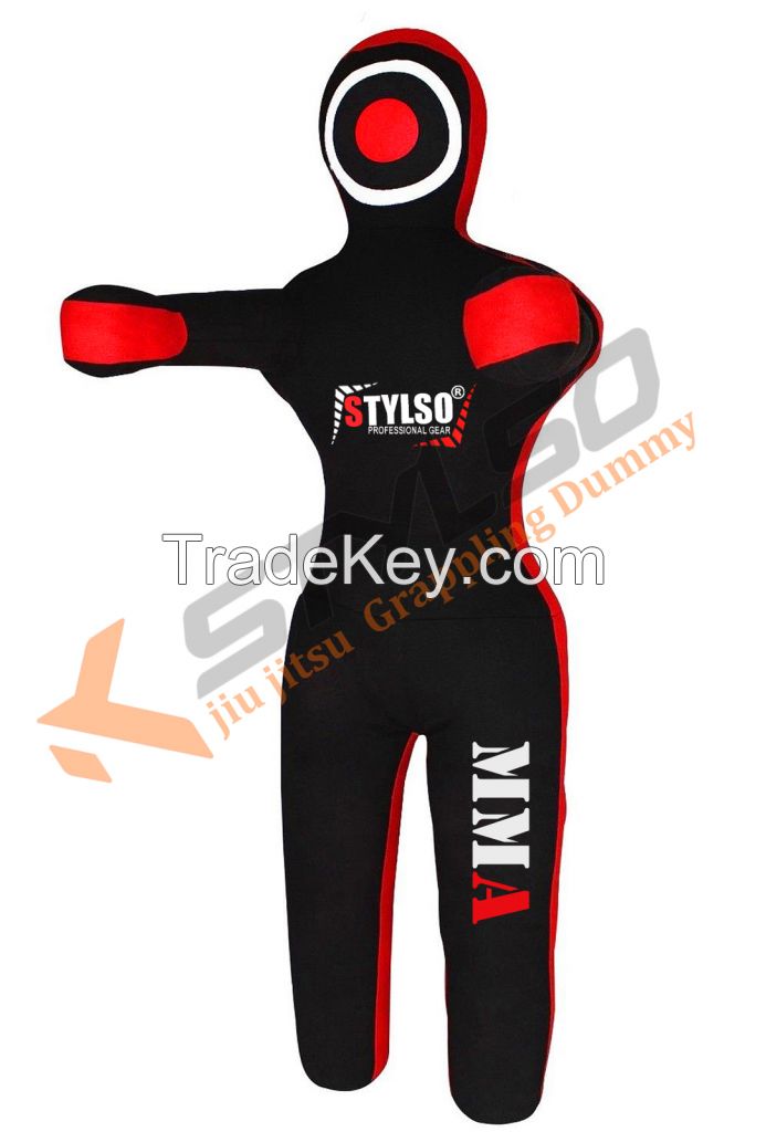 Stylso Grappling Dummy Jiu Jitsu - Standing Position - Black &amp;amp;amp; Red