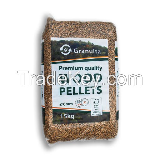 High quality Wood Pellet Din Plus / EN Plus-A1 Wood Pellet