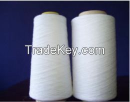 Regenerated Poly/Cotton Yarn O/E Ne 3-20s Bleach White Cheap