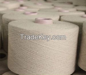 Regenerated 100% Cotton Yarn O/E Ne 3-20s Natural White Cheap