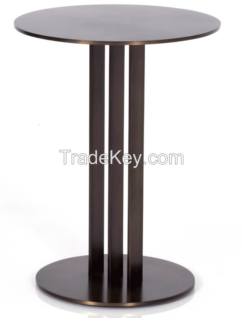 Accent Table with marble top