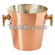 Copper Champagne Bucket, 5 Qt.