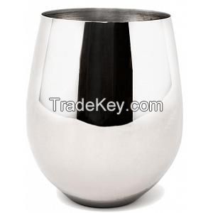 STEEL GOBLET GLASS