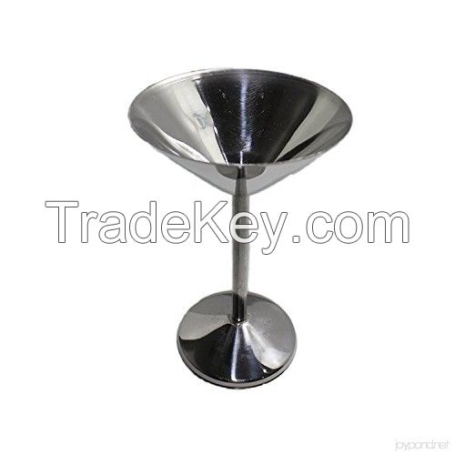 STEEL GOBLET GLASS