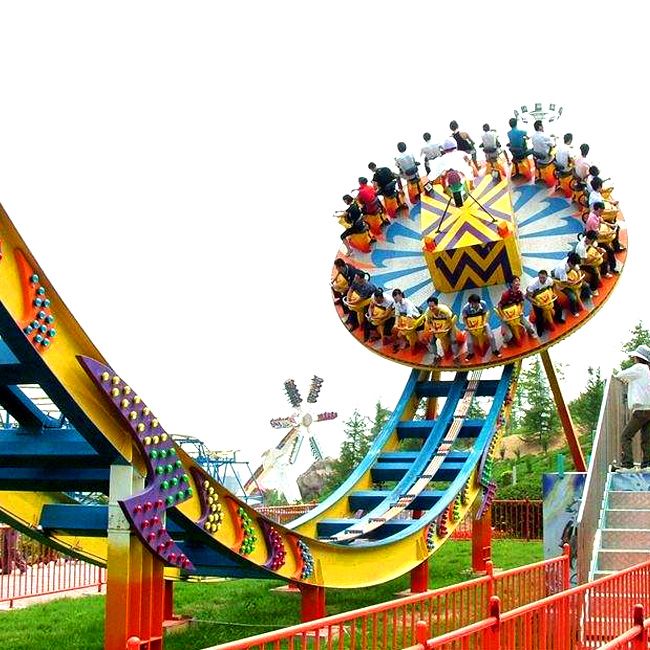 Theme park thrilling and amazing large amusement rides mega disk&#039;o for