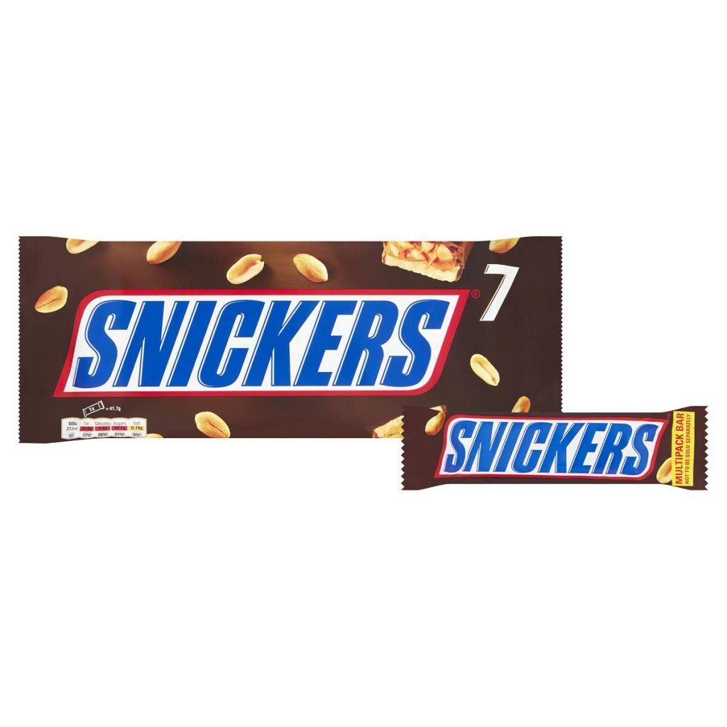 Snickers Chocolate Bar Multipack 7 X 41.7 G