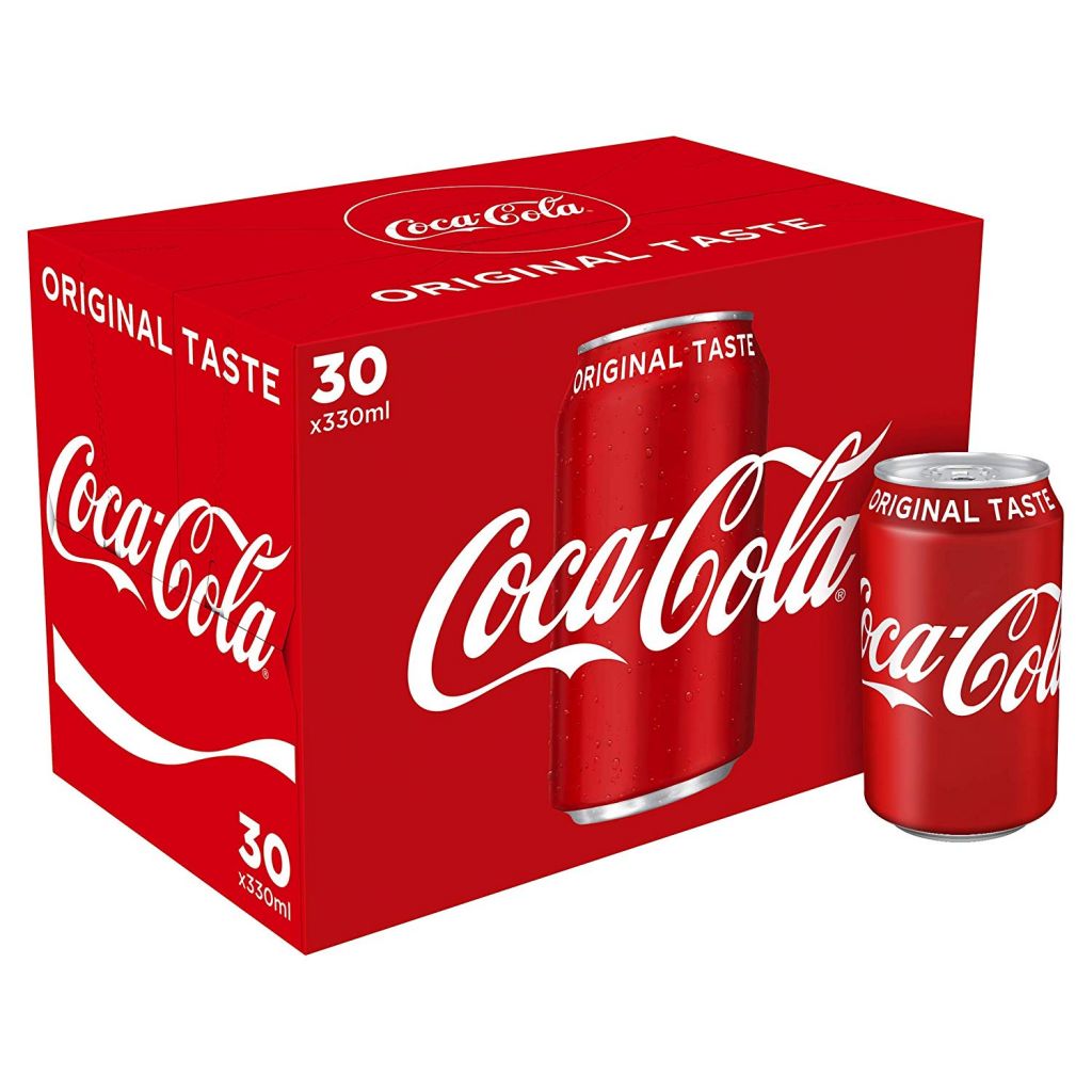 Coca-Cola Original Taste 30 X 330 Ml Cans