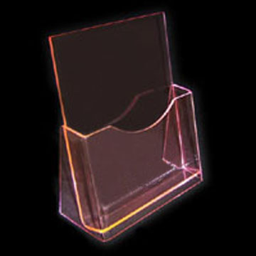 acrylic brochure holder