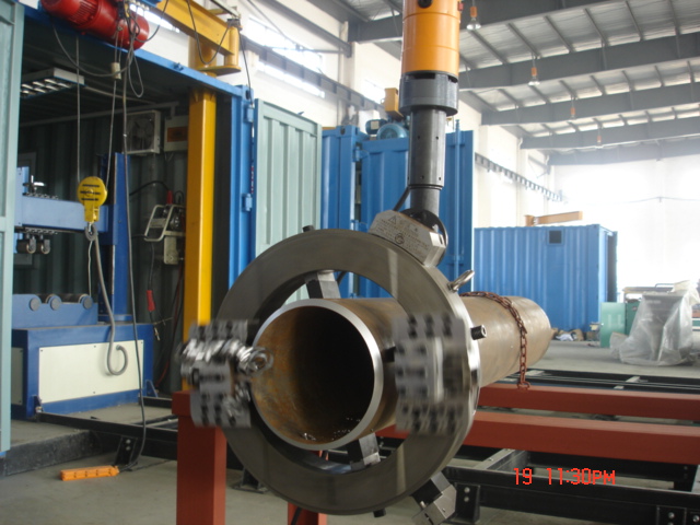 Movable Orbit-type Pipe Cutting &amp;amp; Beveling Machine