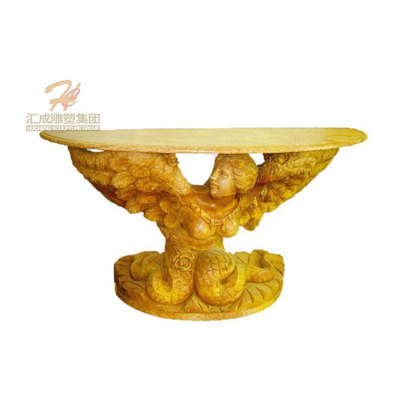 European Style Marble Table Garden Decoration