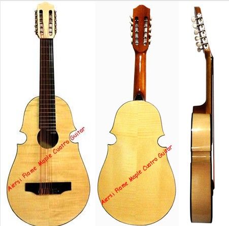 China aiersi 10- string acoustic Puerto Rican Cuatro Guitar