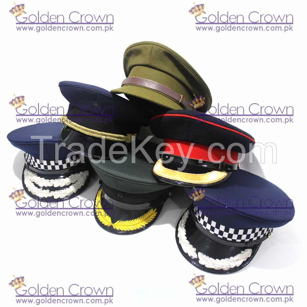 Military Uniform Peak Cap Suppliers And Manufacturer