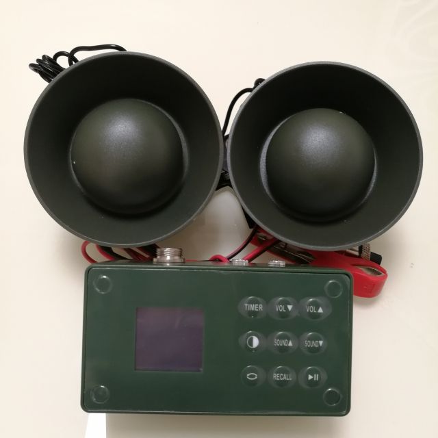 Private model bird caller multi sound with 2pcs 50w loud speaker CP-399 birds call